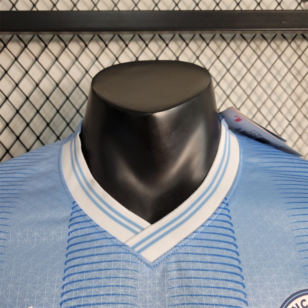 Manchester City Football Jersey Home Shirt 2023/24 - Ujersey NHL