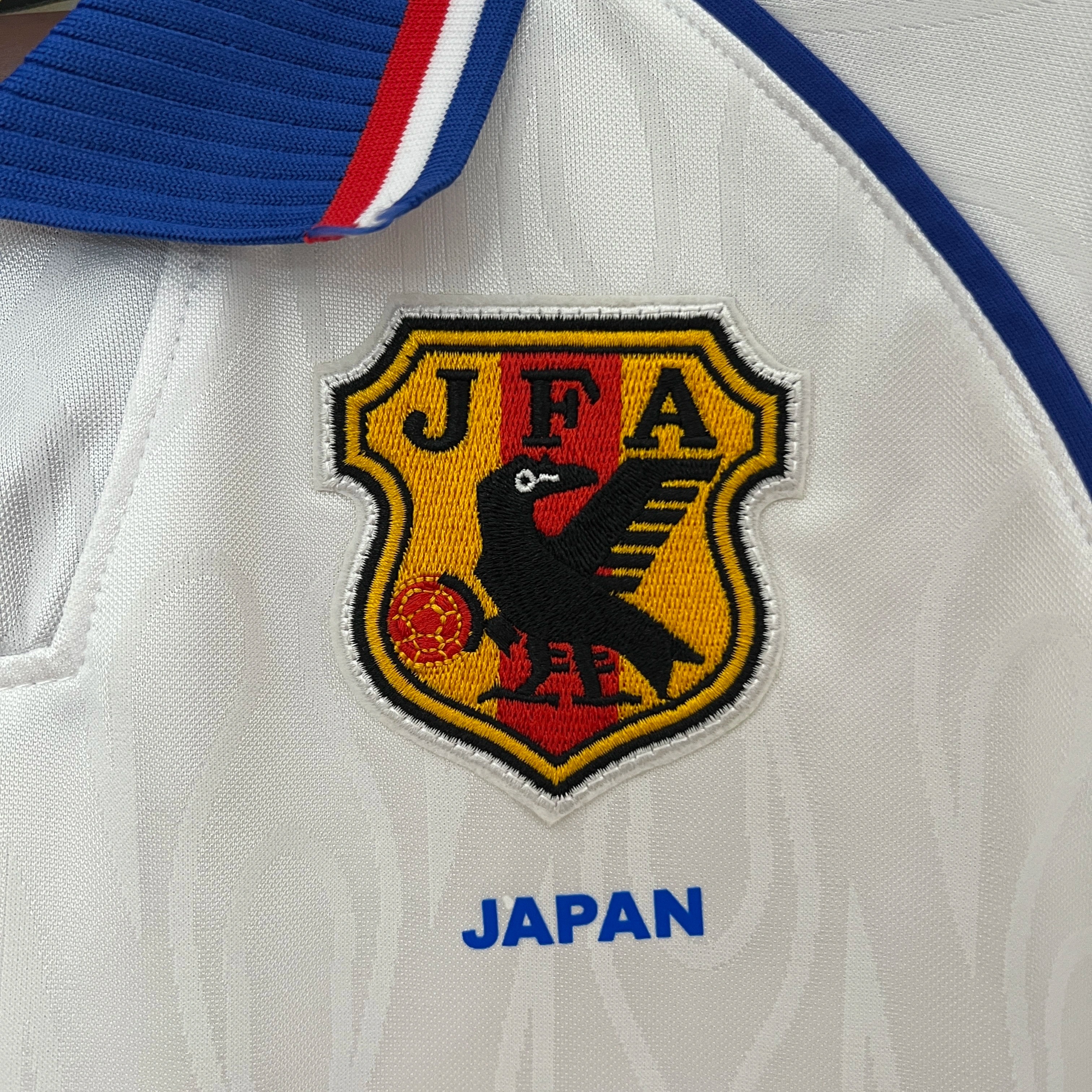 Japan Retro Soccer Jersey Away Custom Shirt 1998 - ujerseystore