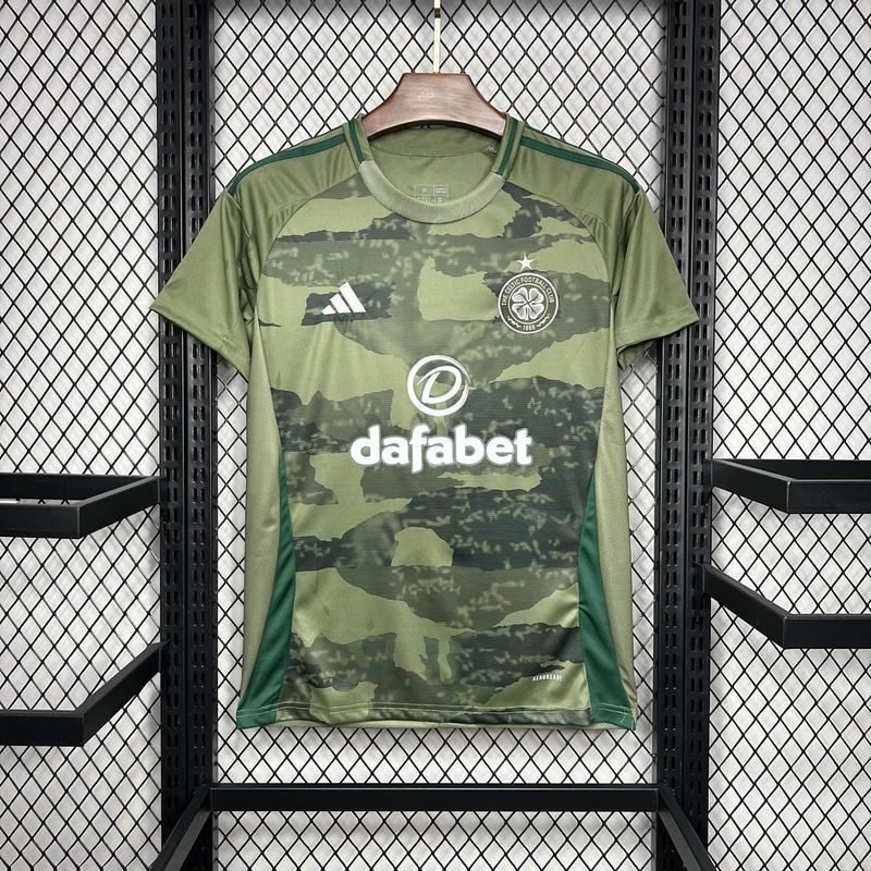 Celtic Soccer Jersey Third Away Custom Shirt 2024/25 - ujerseystore