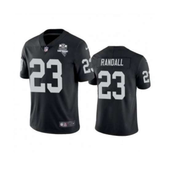 Youth Oakland Raiders #23 Damarious Randall Black 2020 Inaugural Season Vapor Limited Jersey