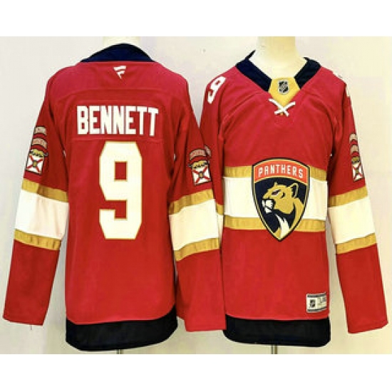 Youth Florida Panthers #9 Sam Bennett Red Authentic Jersey - Ujersey