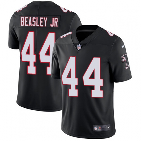 Men's Nike Atlanta Falcons #44 Vic Beasley Black Alternate Vapor Untouchable Limited Player NFL Jersey - Ujersey