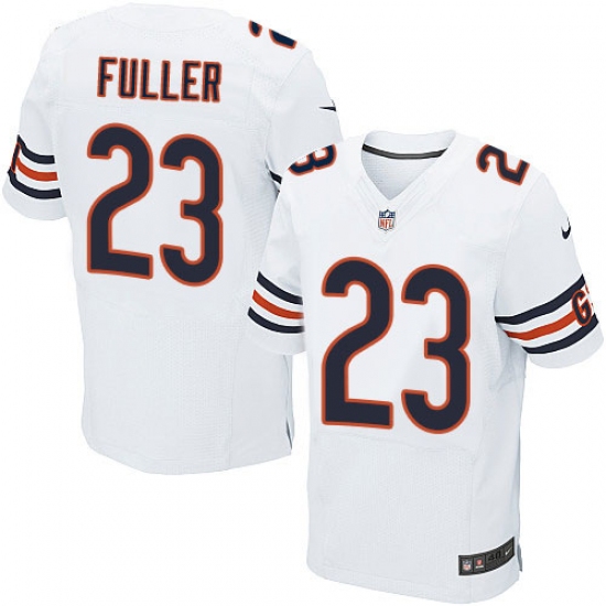 Men's Nike Chicago Bears #23 Kyle Fuller Elite White NFL Jersey - Ujersey