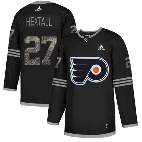 Men's Adidas Philadelphia Flyers #27 Ron Hextall Black Authentic Classic Stitched NHL Jersey - Ujersey