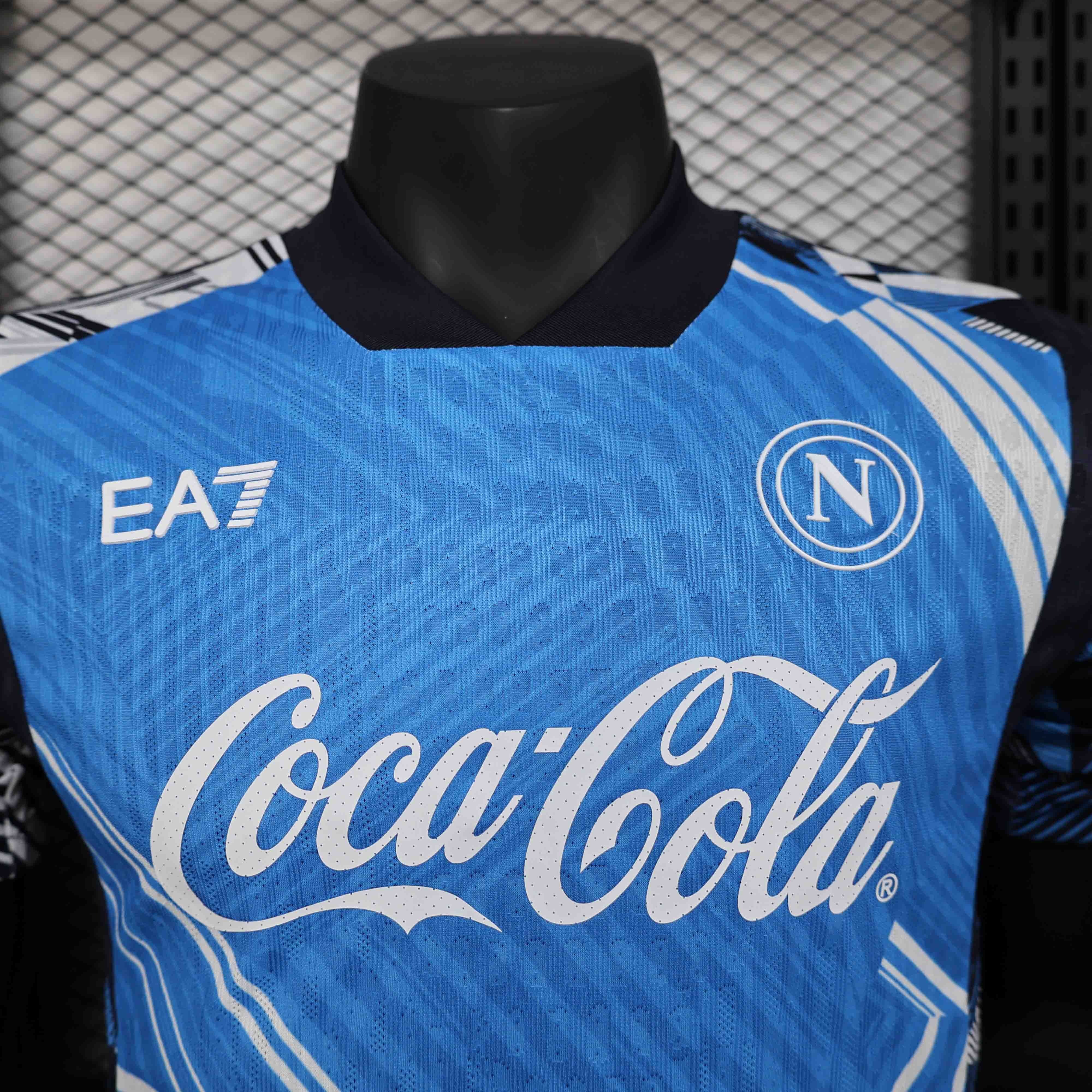 Napoli Soccer Jersey Pre-Match Shirt 2024/25 - U-jersey