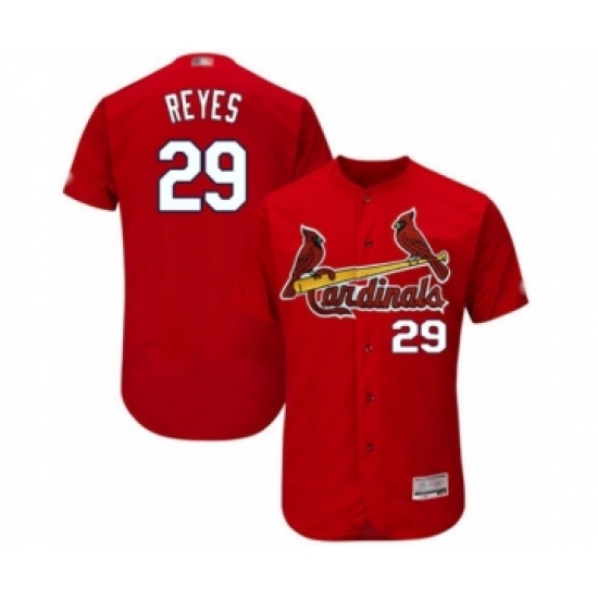 Men's St. Louis Cardinals #29 Alex Reyes Red Alternate Flex Base Authentic Collection Baseball Player Jersey - Ujersey