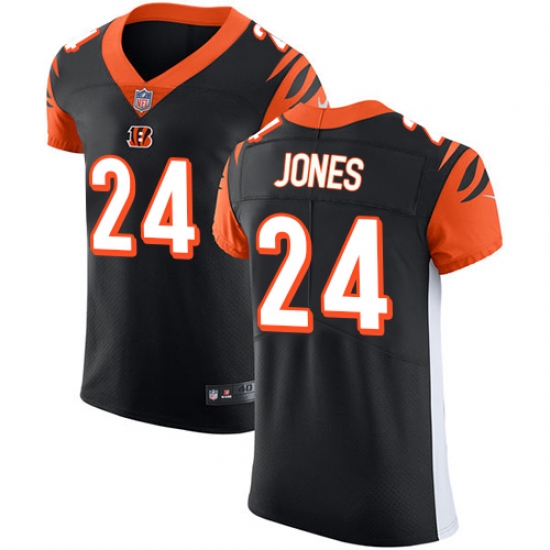 Men's Nike Cincinnati Bengals #24 Adam Jones Black Team Color Vapor Untouchable Elite Player NFL Jersey - Ujersey