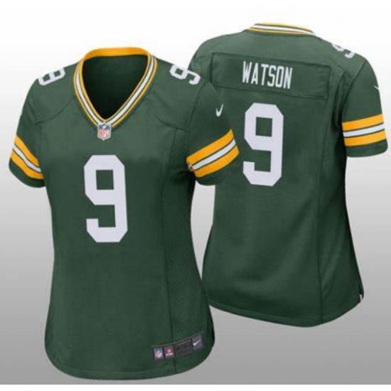 Women's Green Bay Packers #9 Christian Watson Green Vapor Untouchable Limited Stitched Football Jersey - Ujersey