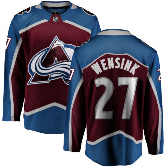 Youth Colorado Avalanche #27 John Wensink Fanatics Branded Maroon Home Breakaway NHL Jersey - Ujersey