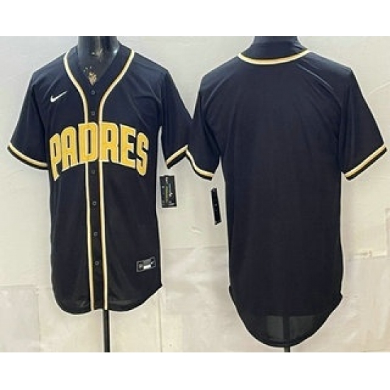 Men's San Diego Padres Blank 2026 Black Fashion Cool Base Jersey - Ujersey