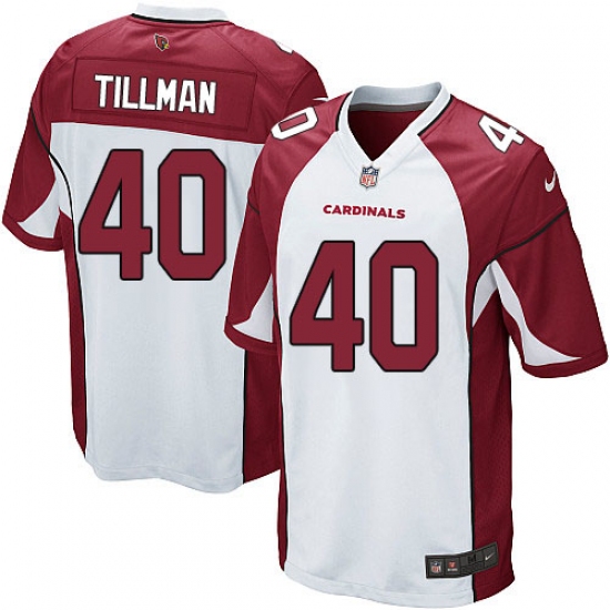 Men's Nike Arizona Cardinals #40 Pat Tillman Game White NFL Jersey - Ujersey
