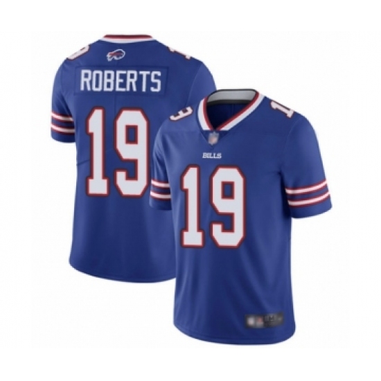 Men's Buffalo Bills #19 Andre Roberts Royal Blue Team Color Vapor Untouchable Limited Player Football Jersey - Ujersey