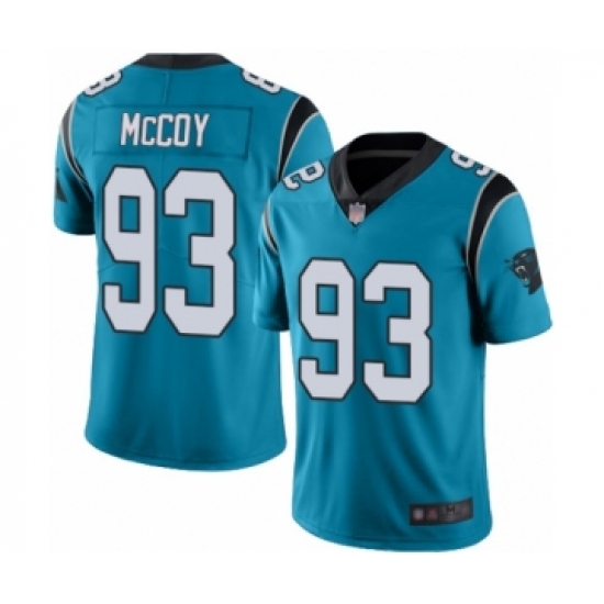 Youth Carolina Panthers #93 Gerald McCoy Blue Alternate Vapor Untouchable Limited Player Football Jersey - Ujersey