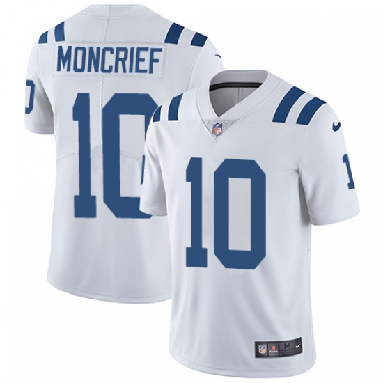 Youth Nike Indianapolis Colts #10 Donte Moncrief Elite White NFL Jersey - Ujersey