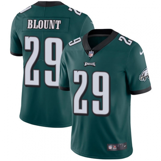 Men's Nike Philadelphia Eagles #29 LeGarrette Blount Midnight Green Team Color Vapor Untouchable Limited Player NFL Jersey - Ujersey