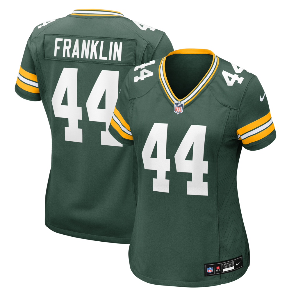 Women's Green Bay Packers Zaire Franklin Nike Green Team Game Jersey - ujerseystore