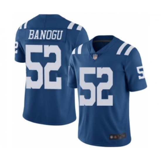 Men's Indianapolis Colts #52 Ben Banogu Limited Royal Blue Rush Vapor Untouchable Football Jersey - Ujersey