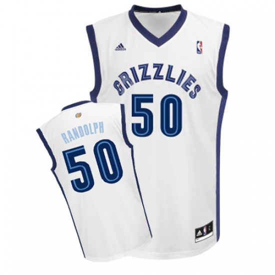 Youth Adidas Memphis Grizzlies #50 Zach Randolph Swingman White Home NBA Jersey - Ujersey