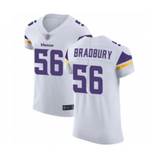 Men's Minnesota Vikings #56 Garrett Bradbury White Vapor Untouchable Elite Player Football Jersey - Ujersey