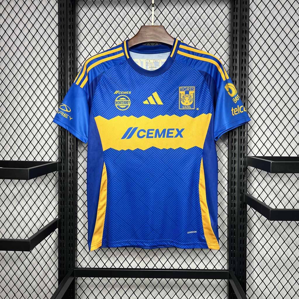 Tigres UANL Soccer Jersey Away Custom Shirt 2024/25 - Ujersey NHL