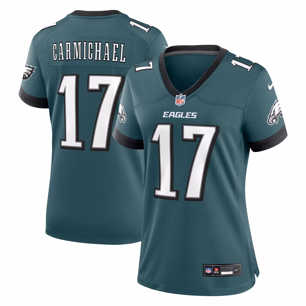 Women's Philadelphia Eagles Harold Carmichael Nike Midnight Green Team Retired Player Game Jersey - Ujersey