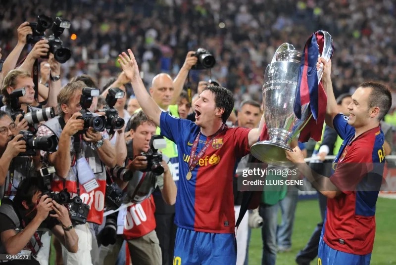 Barcelona Retro Jersey Home Soccer Shirt 2008-09