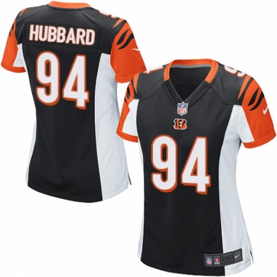 Women's Nike Cincinnati Bengals #94 Sam Hubbard Game Black Team Color NFL Jersey - Ujersey