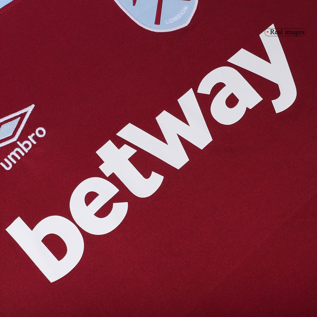 West Ham United Football Jersey Home Custom Shirt 2024/25 - ujerseystore