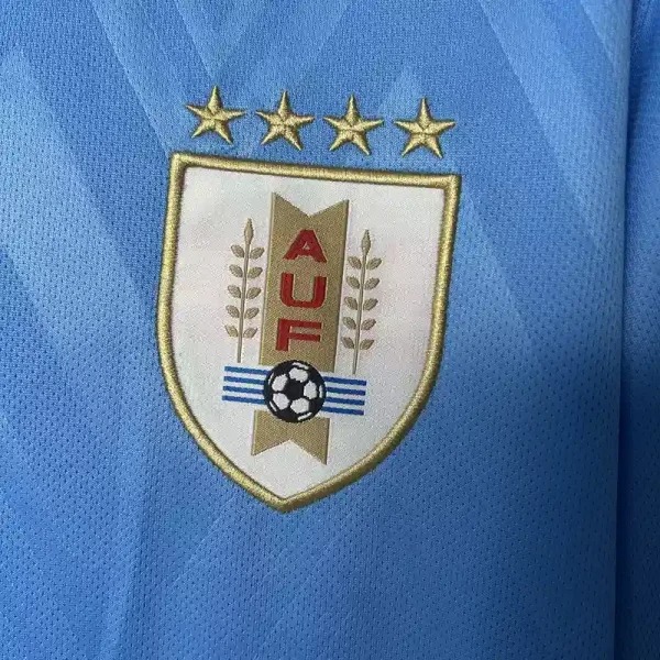 Uruguay Soccer Jersey Home Custom Shirt 2025 - ujerseystore