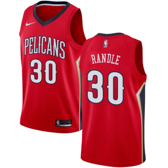 Youth Nike New Orleans Pelicans #30 Julius Randle Swingman Red NBA Jersey Statement Edition - Ujersey