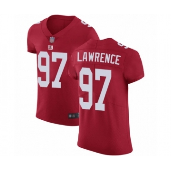 Men's New York Giants #97 Dexter Lawrence Red Alternate Vapor Untouchable Elite Player Football Jersey - Ujersey
