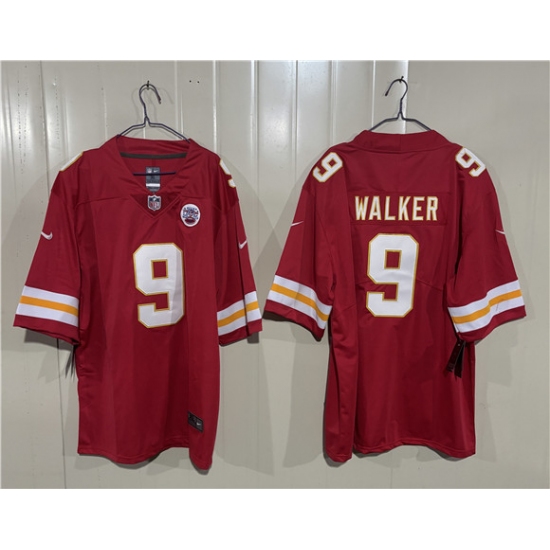 Men’s Kansas City Chiefs #9 Kenneth Walker III Red 2026 Vapor Untouchable Limited Football Stitched Jersey - Ujersey