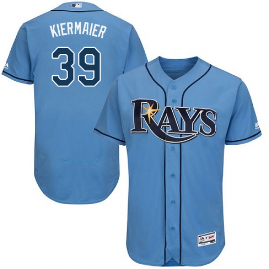 Men's Majestic Tampa Bay Rays #39 Kevin Kiermaier Alternate Columbia Flexbase Authentic Collection MLB Jersey - Ujersey