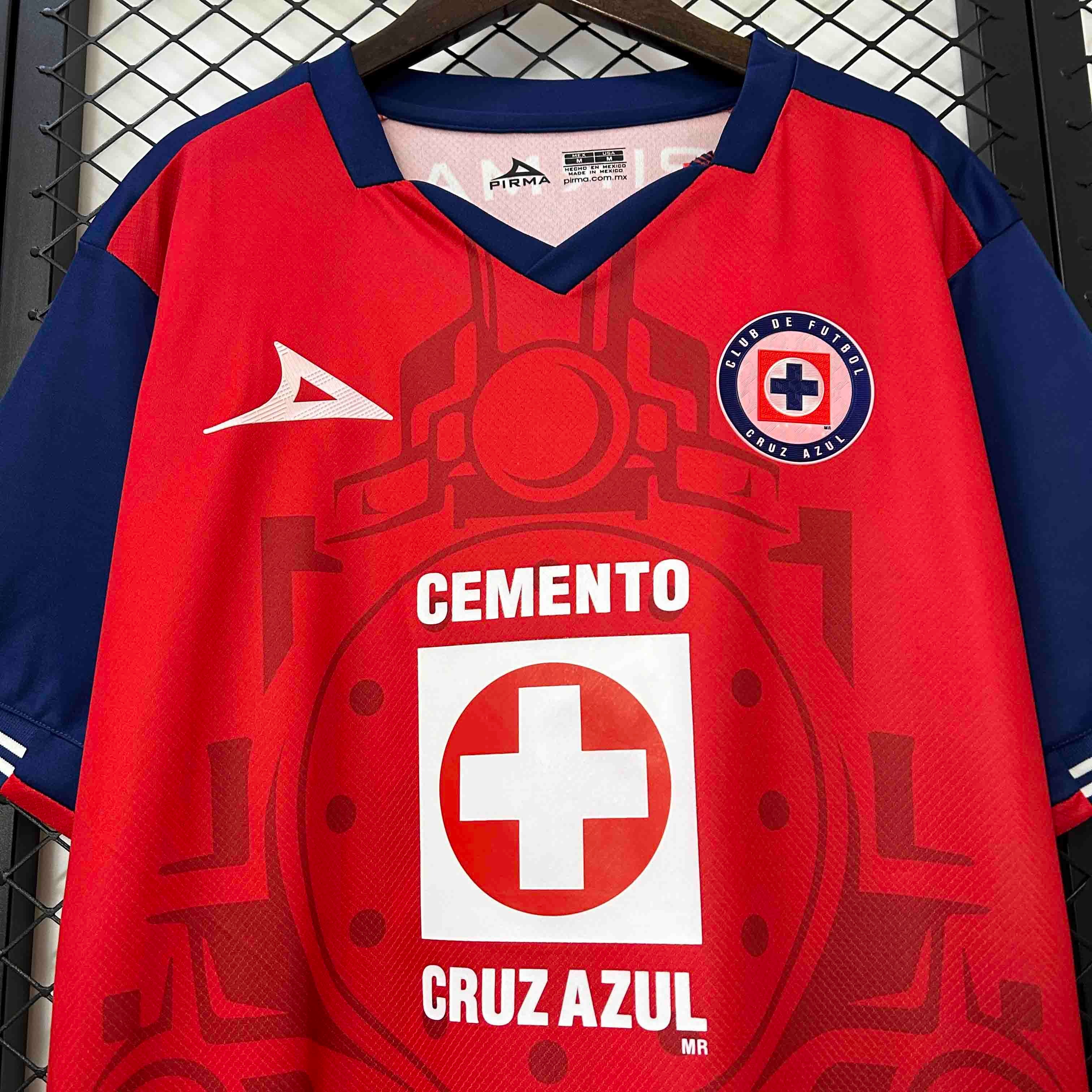 Cruz Azul Soccer Jersey Third Away Custom Shirt 2024/25 - ujerseystore