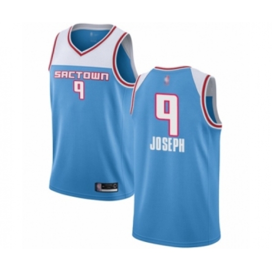 Women's Sacramento Kings #9 Cory Joseph Swingman Blue Basketball Jersey - 2018 19 City Edition