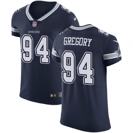 Men's Nike Dallas Cowboys #94 Randy Gregory Navy Blue Team Color Vapor Untouchable Elite Player NFL Jersey - Ujersey
