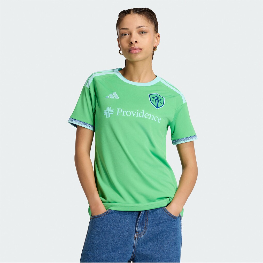 Women's Seattle Sounders FC adidas Rave Green 2026 The Evergreen State Kit Replica Jersey - Ujersey