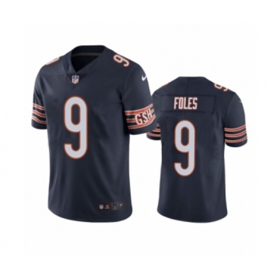 Youth Chicago Bears #9 Nick Foles Navy Vapor Limited Jersey - Ujersey