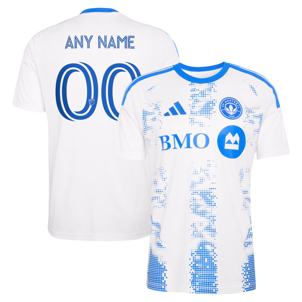 Men's CF Montreal adidas White 2026 The Procure Jersey Replica Custom Jersey - ujerseystore
