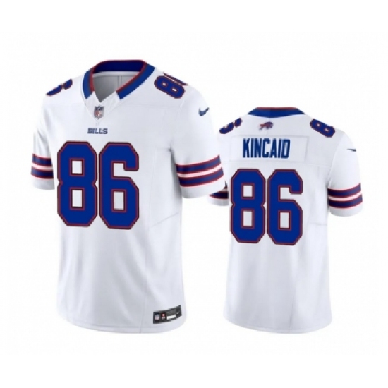 Men's Buffalo Bills #86 Dalton Kincaid White 2023 Draft Vapor Untouchable Stitched Football Jersey - Ujersey