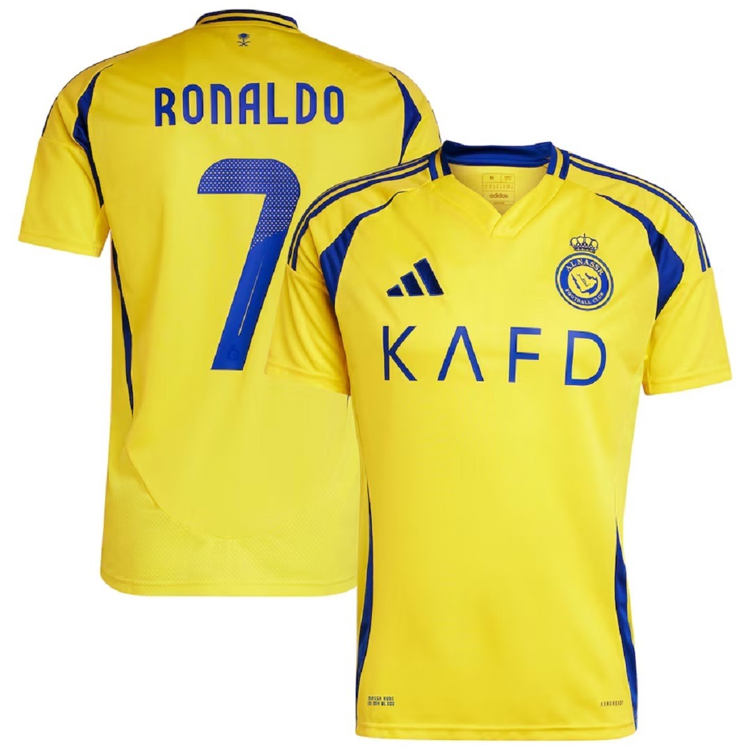 RONALDO #7 Al Nassr Soccer Jersey Home Shirt 2024/25 - Ujersey NHL