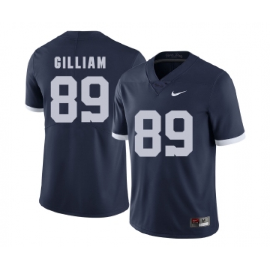 Penn State Nittany Lions 89 Garry Gilliam Navy College Football Jersey - Ujersey