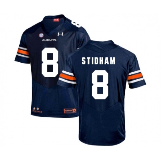 Auburn Tigers 8 Jarrett Stidham Navy College Football Jersey - Ujersey