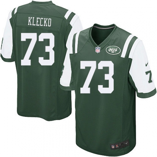 Men's Nike New York Jets #73 Joe Klecko Game Green Team Color NFL Jersey - Ujersey