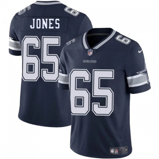 Men's Dallas Cowboys #65 Robert Jones Navy 2025 Vapor Untouchable Limited Football Stitched Jersey - Ujersey