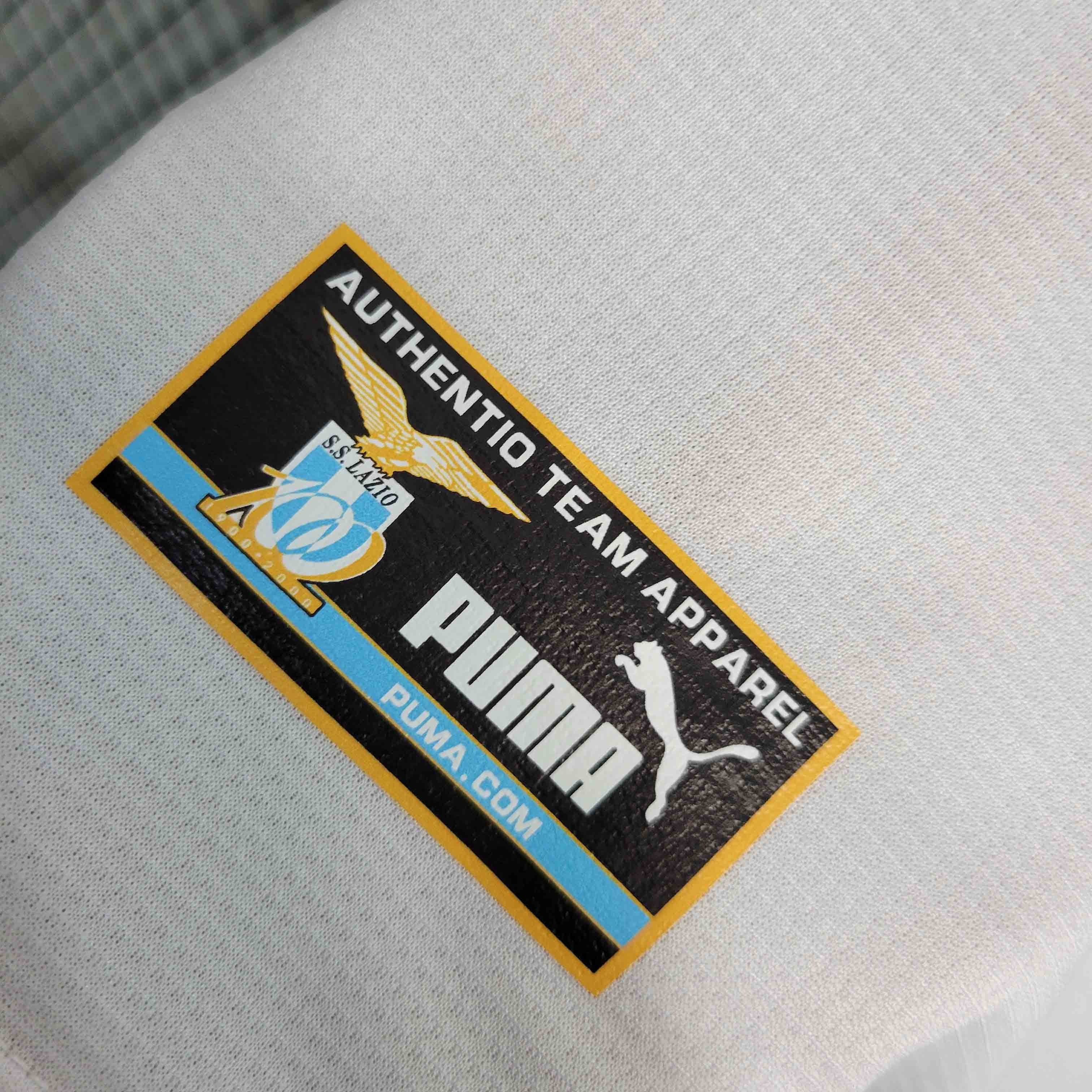 Lazio Retro Soccer Jersey Away Custom Shirt 1998-00 - ujerseystore