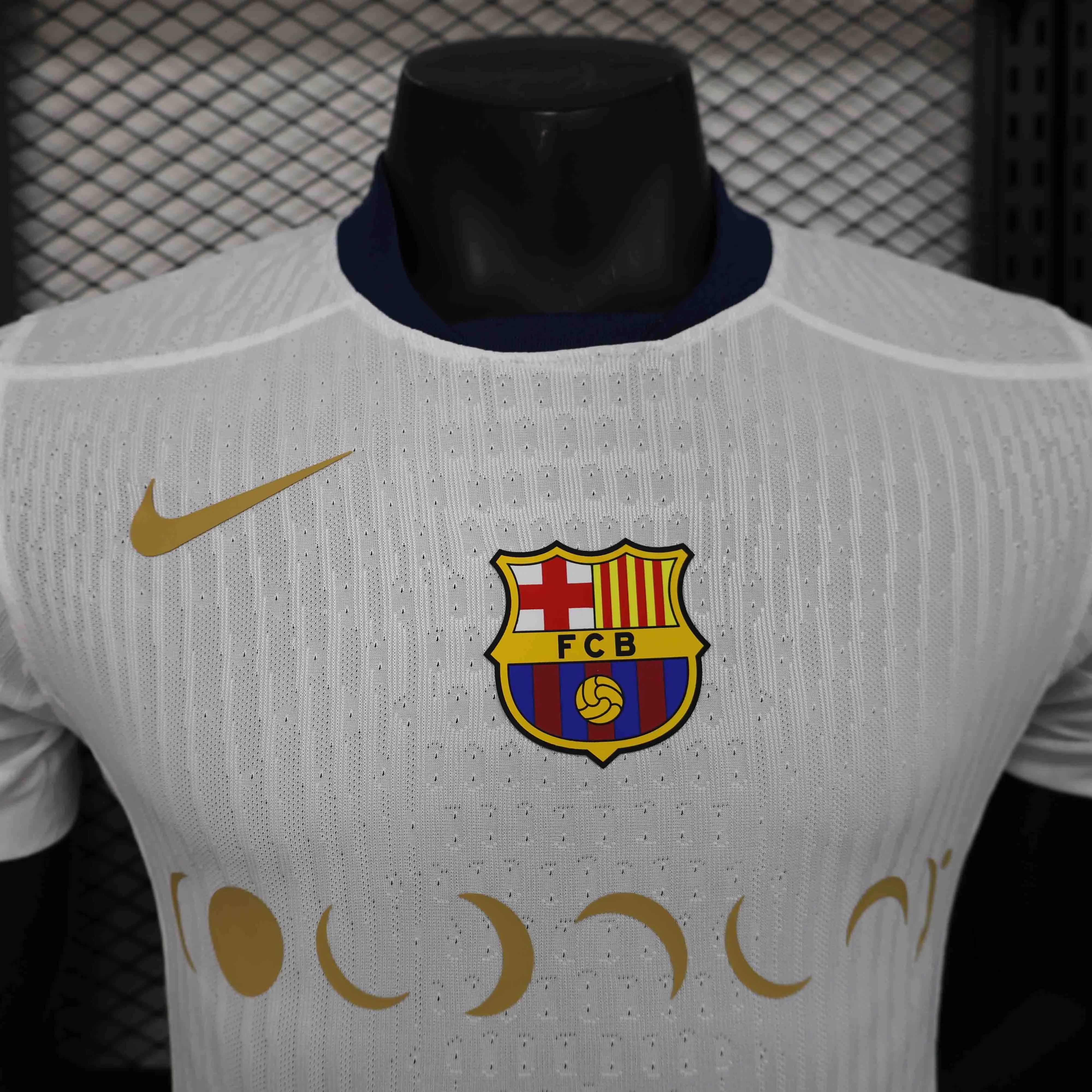 Football Jersey Barcelona x Coldplay Joint White Special Edition Shirt 2024/25 - Ujersey NHL