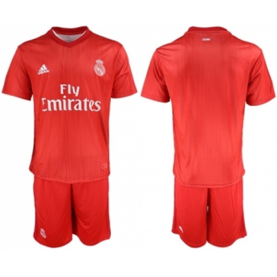 Real Madrid Blank Third Soccer Club Jersey