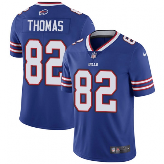 Youth Nike Buffalo Bills #82 Logan Thomas Elite Royal Blue Team Color NFL Jersey - Ujersey