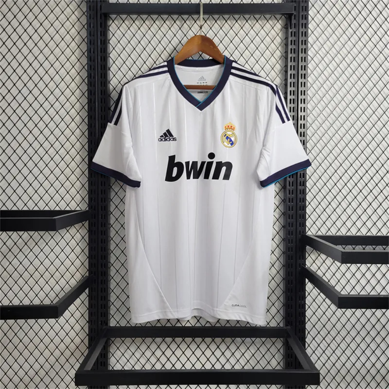 Real Madrid Retro Jersey Home Custom Soccer Shirt 2012/13 - ujerseystore